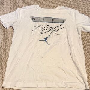 Nike White Graphic T-Shirt